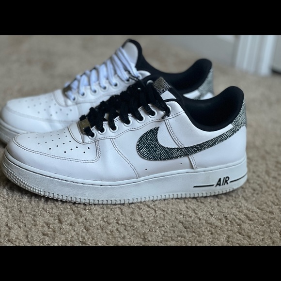 I am selling Air Force 1s they are size 9.5, worn about it 10 times - Picture 5 of 6
